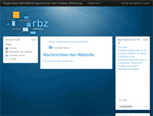 Tablet Screenshot of moodle.rbz-steinburg.de